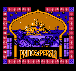 Prince of Persia (France) Title Screen